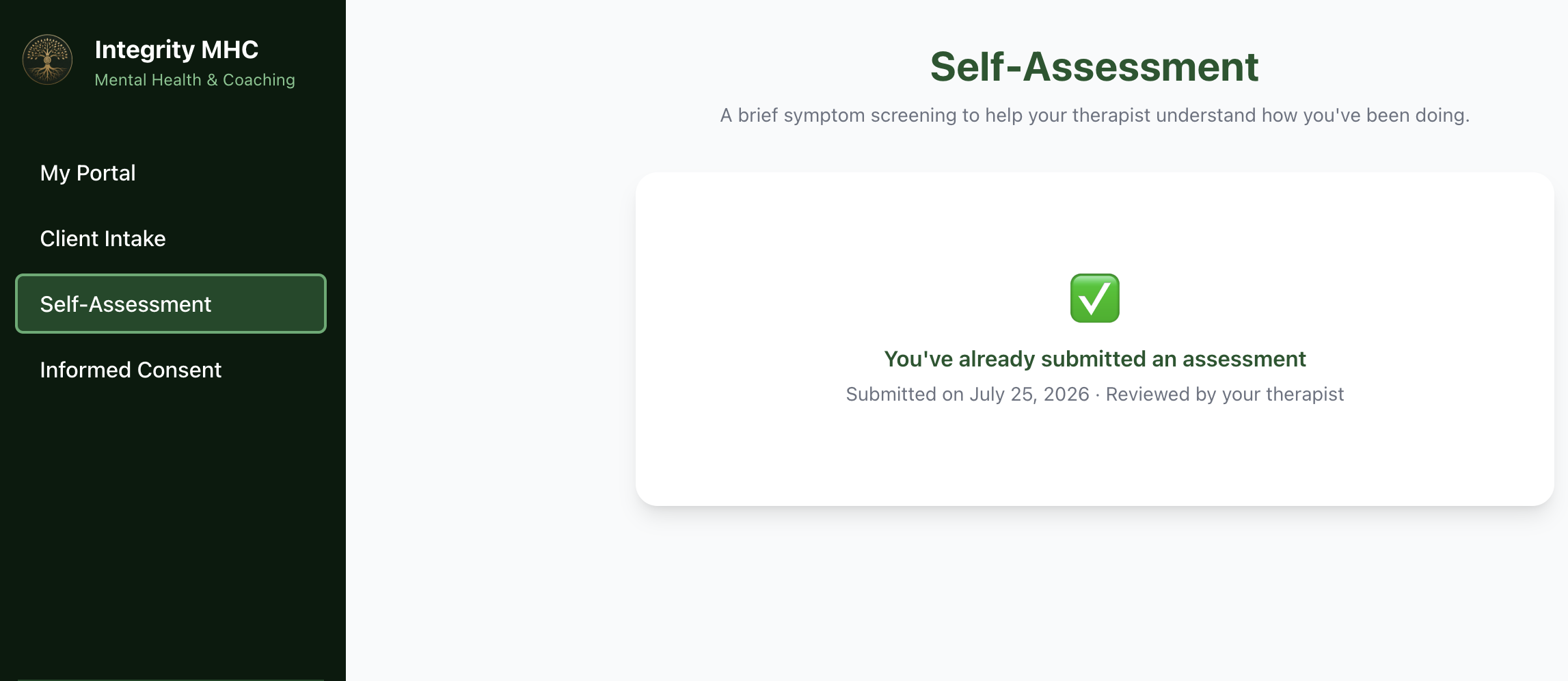 Dashboard-client-assessment